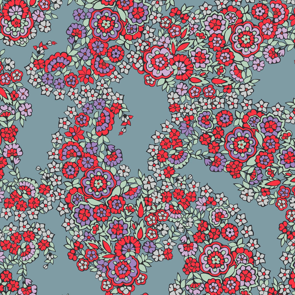 Large Miramar Weekender - Paisley Bouquet