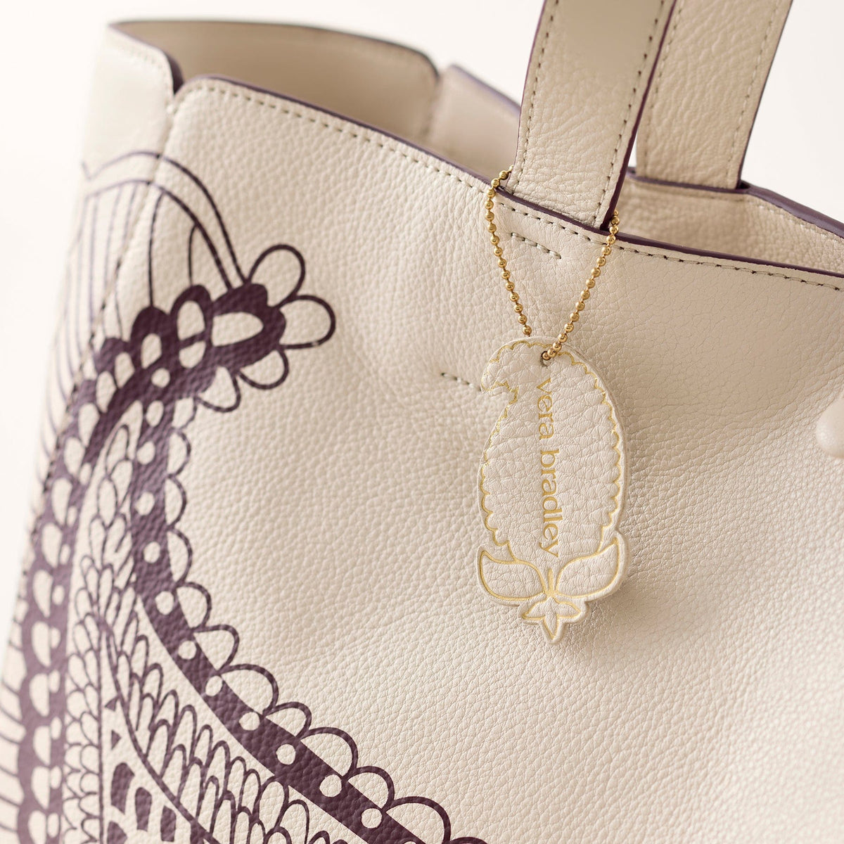 Hathaway Tote Bag - Eclectic Paisley Cottage Cream