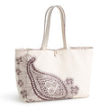 Hathaway Tote Bag - Eclectic Paisley Cottage Cream
