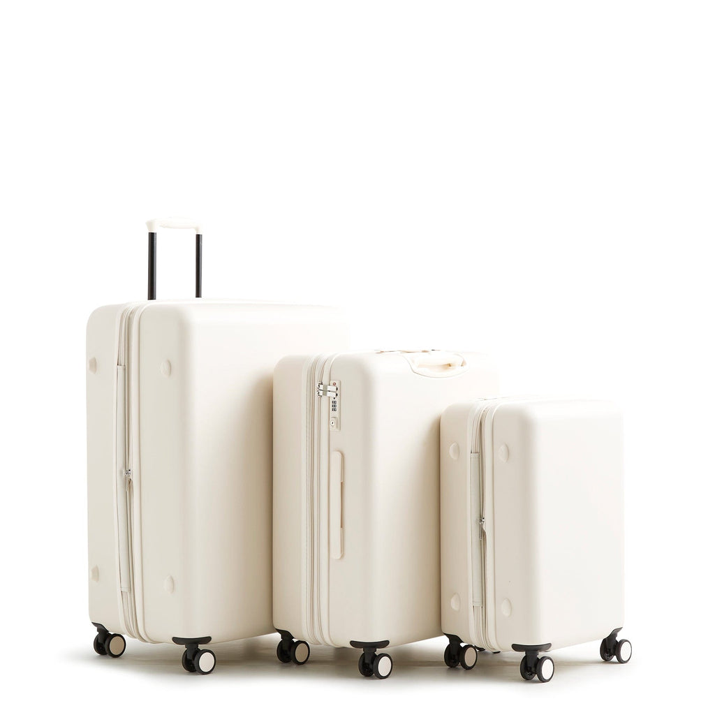 3 Pc. Nested Luggage Set - Cottage Cream