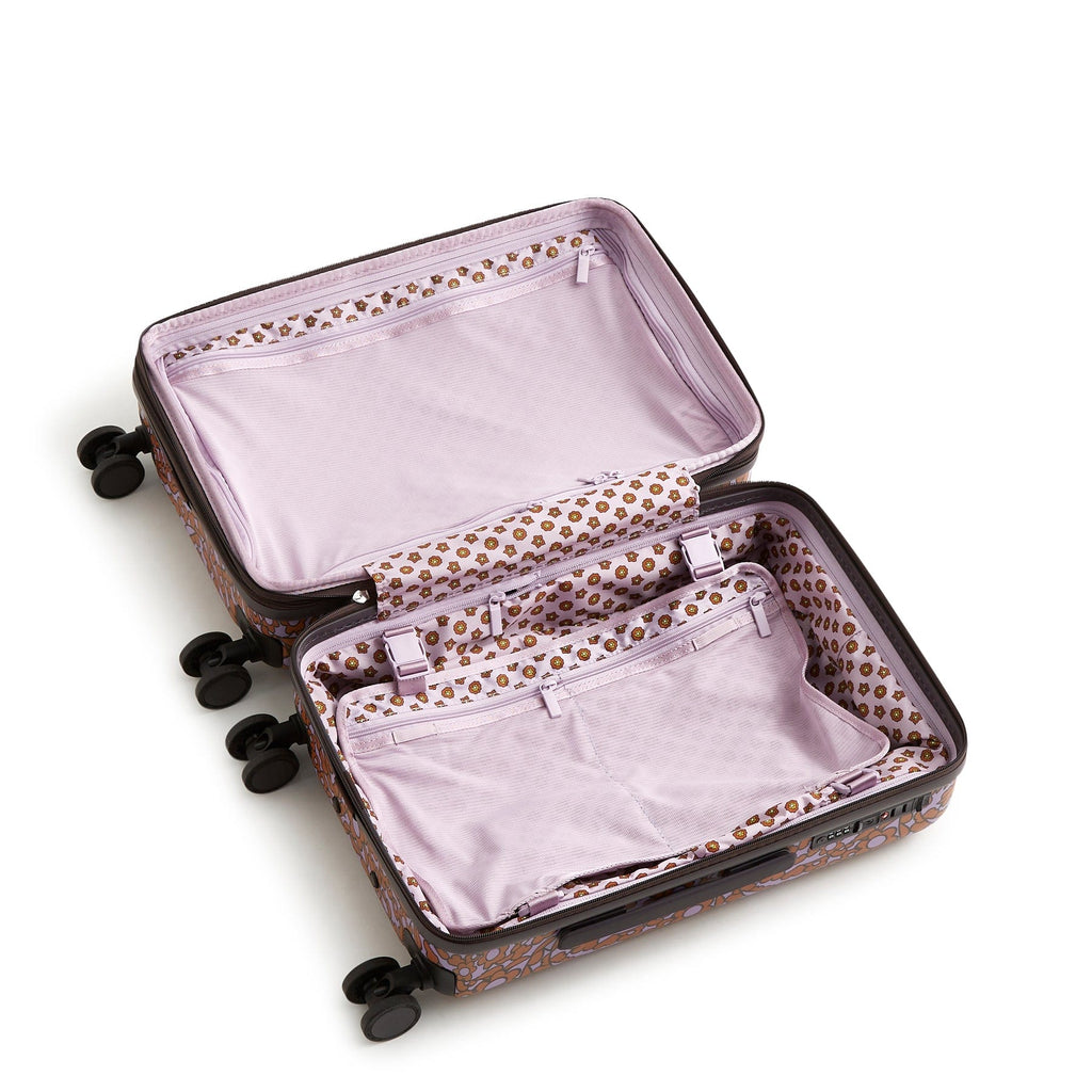 3 Pc. Nested Luggage Set - Tiny Garden Lavender Frost