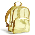 Clear Small Backpack - Golden Olive