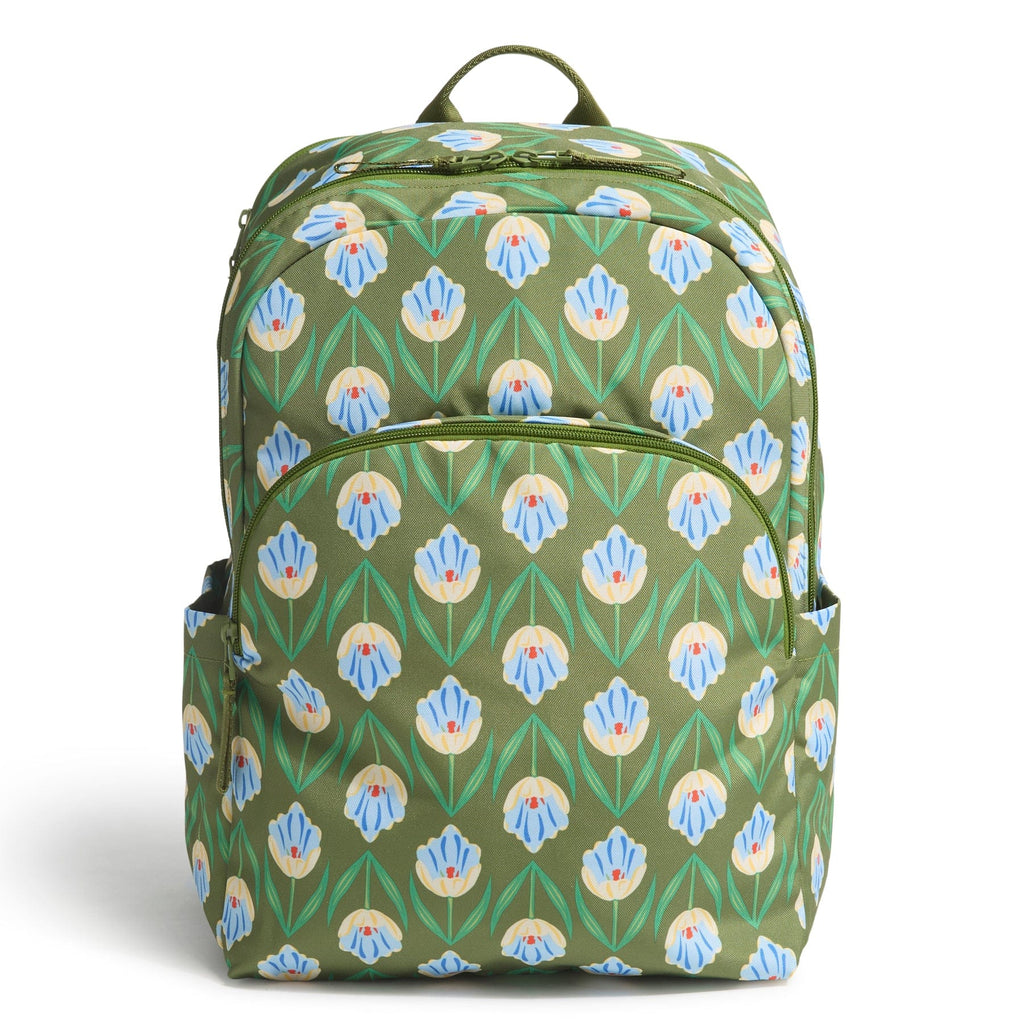 Essential Large Backpack - Tulip Rows