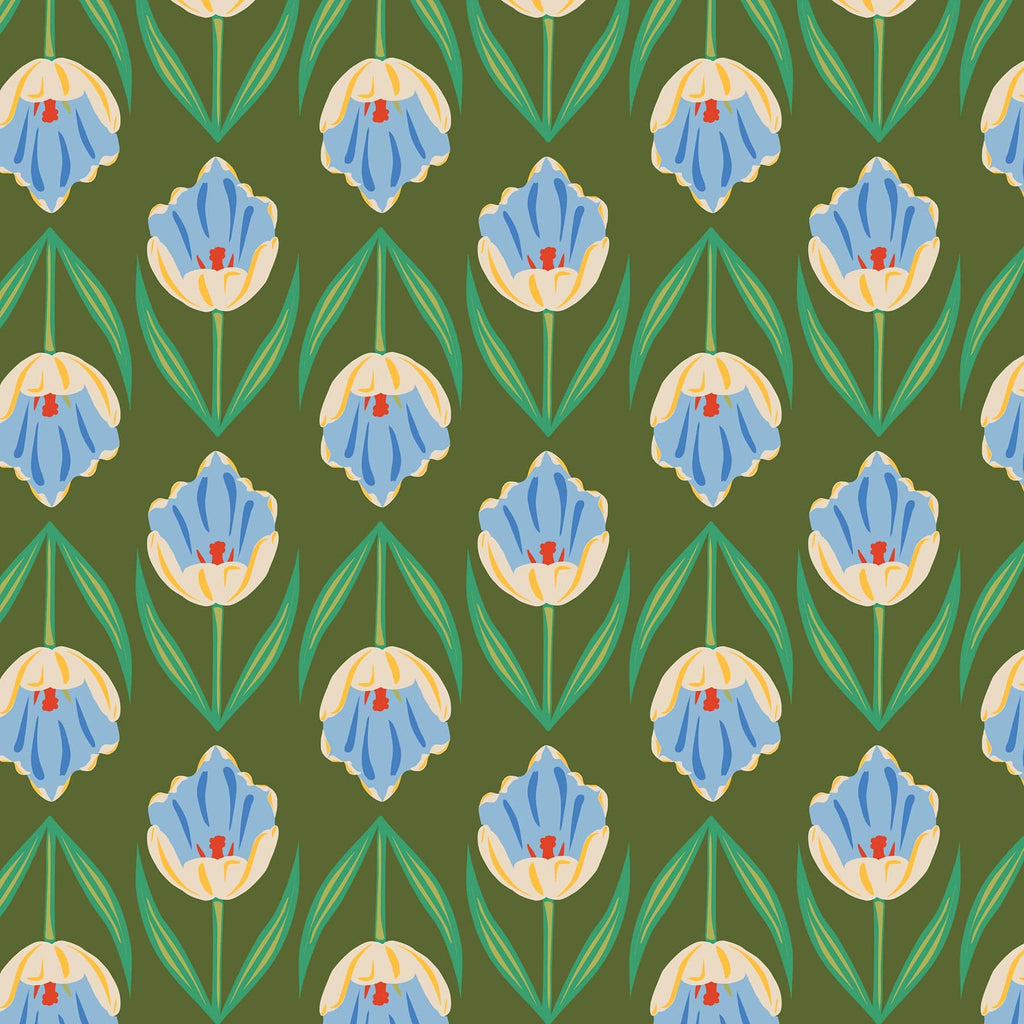 Essential Large Backpack - Tulip Rows