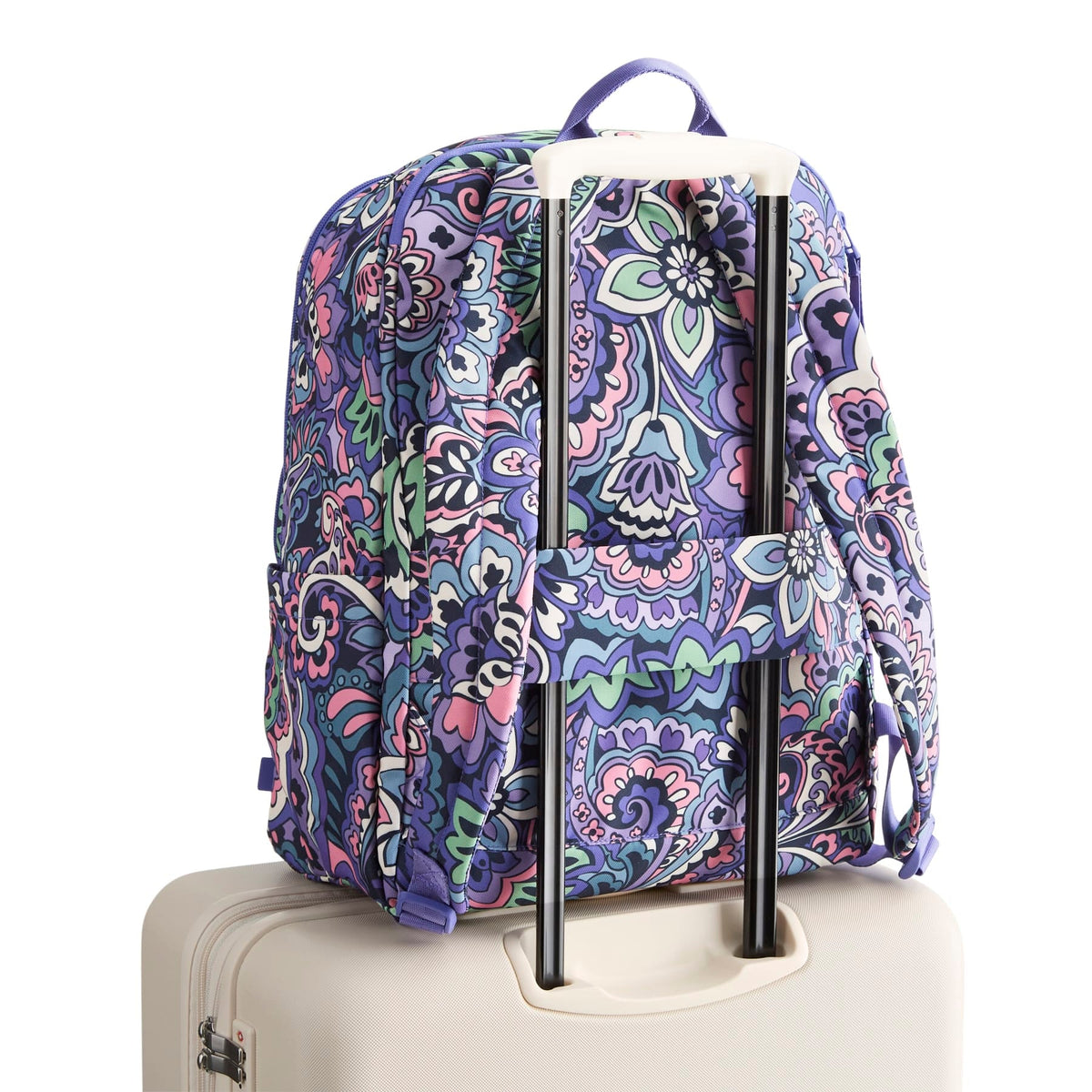 Essential Large Backpack - Floral Swirls