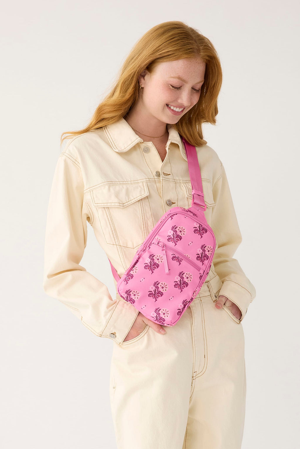 Essential Sling Backpack - Petal Posy