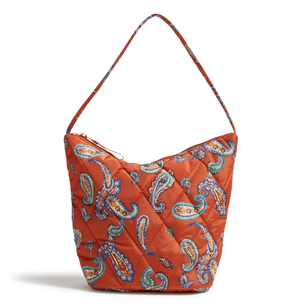 Slouchy Bucket Shoulder Bag - Manor Paisley