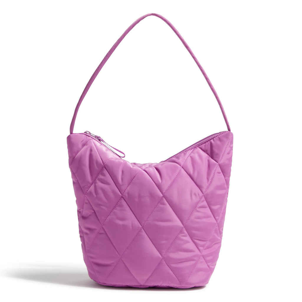 Slouchy Bucket Shoulder Bag - Iris Orchid