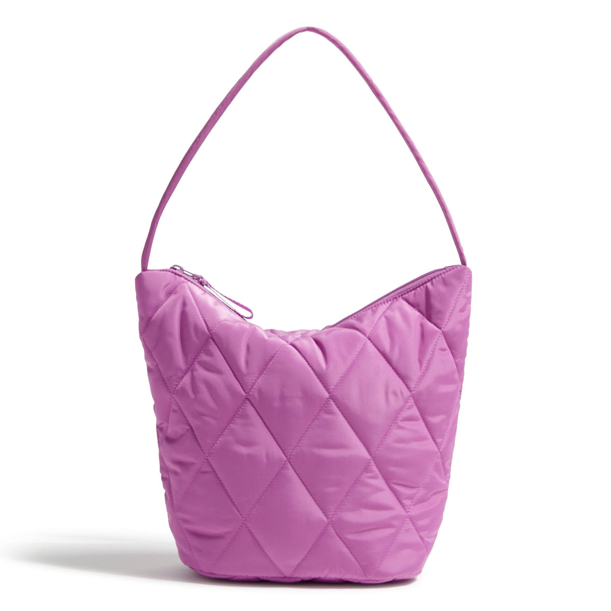 Slouchy Bucket Shoulder Bag - Iris Orchid