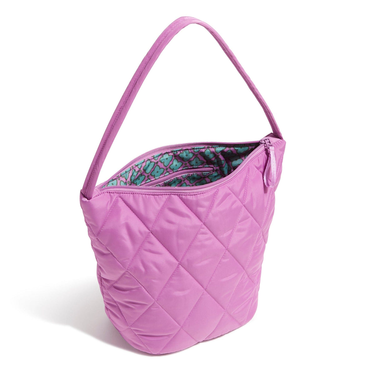 Slouchy Bucket Shoulder Bag - Iris Orchid