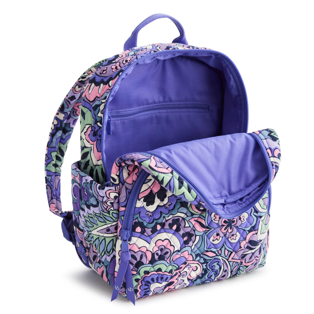 Essential Small Backpack - Floral Swirls