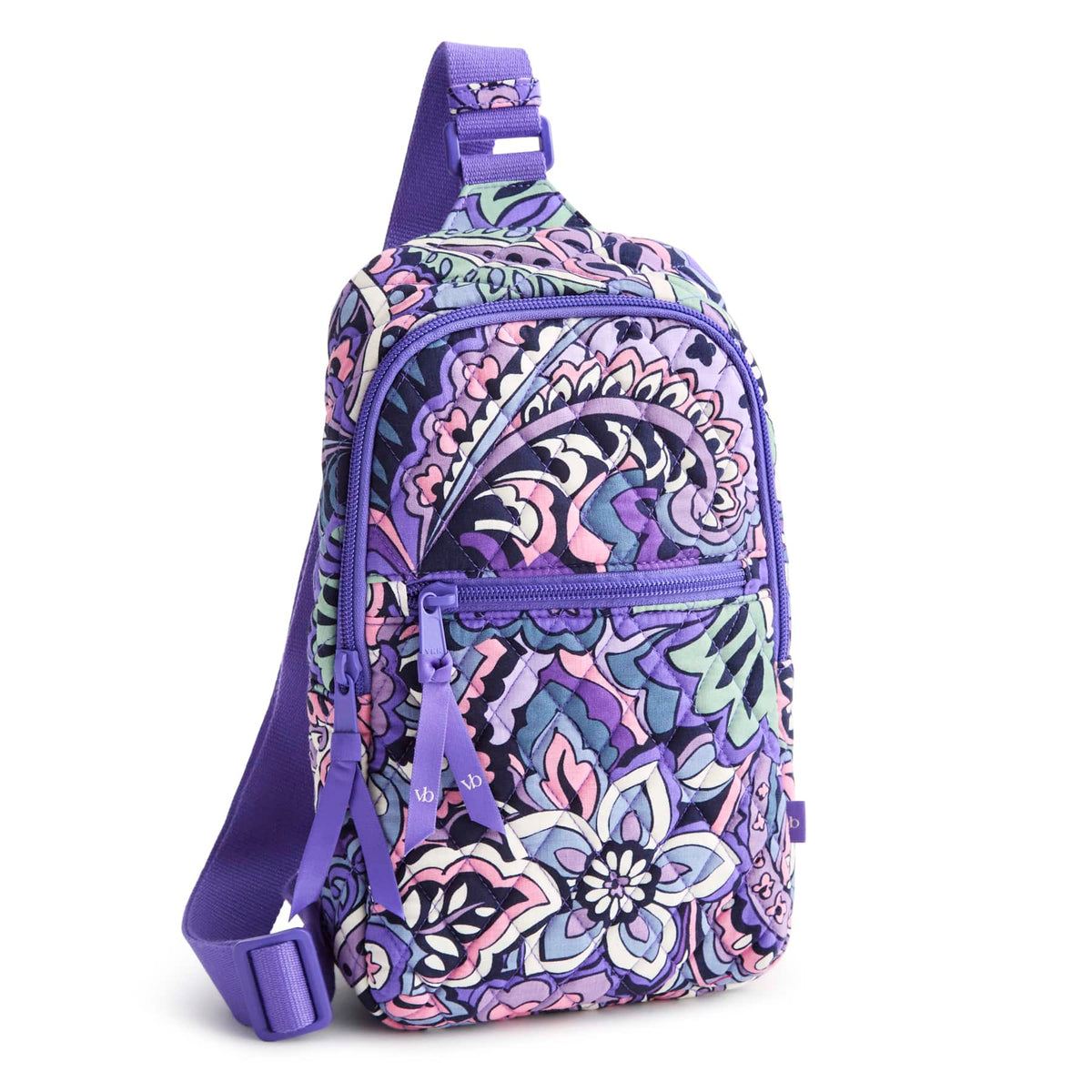 Essential Sling Backpack - Floral Swirls