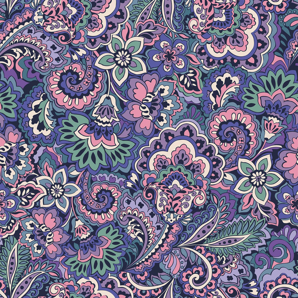 Weekender Travel Bag - Floral Swirls