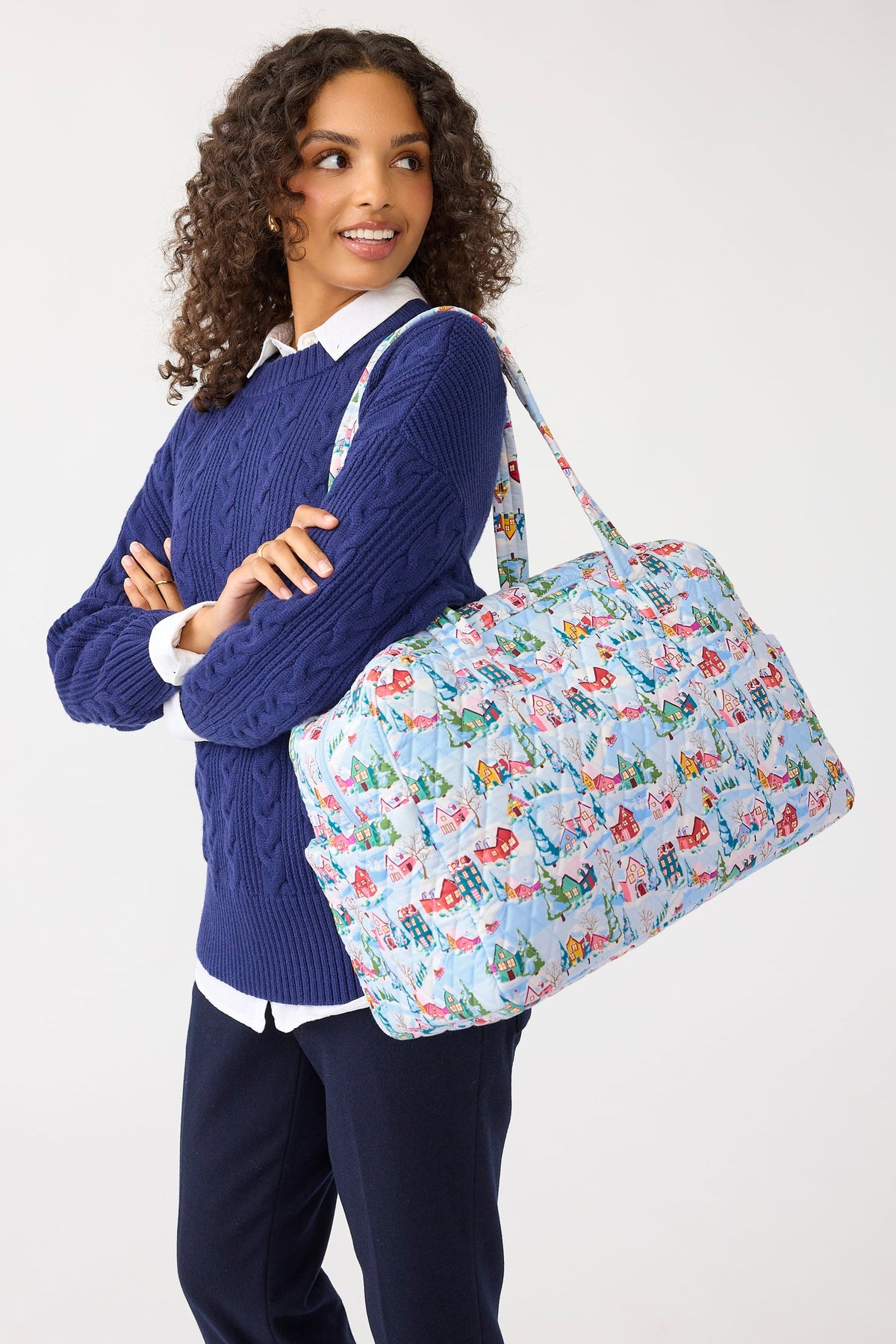 Weekender Travel Bag - Holiday Houses