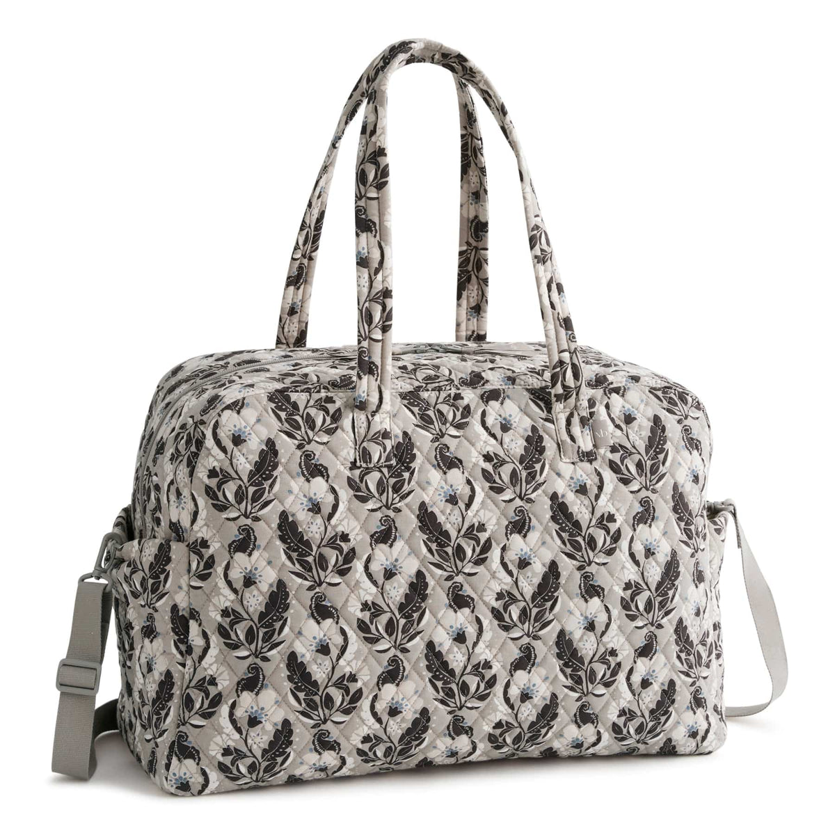 Large Weekender Travel Bag - Stamped Irises