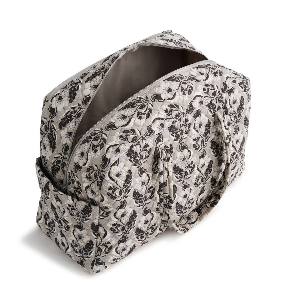 Large Weekender Travel Bag - Stamped Irises