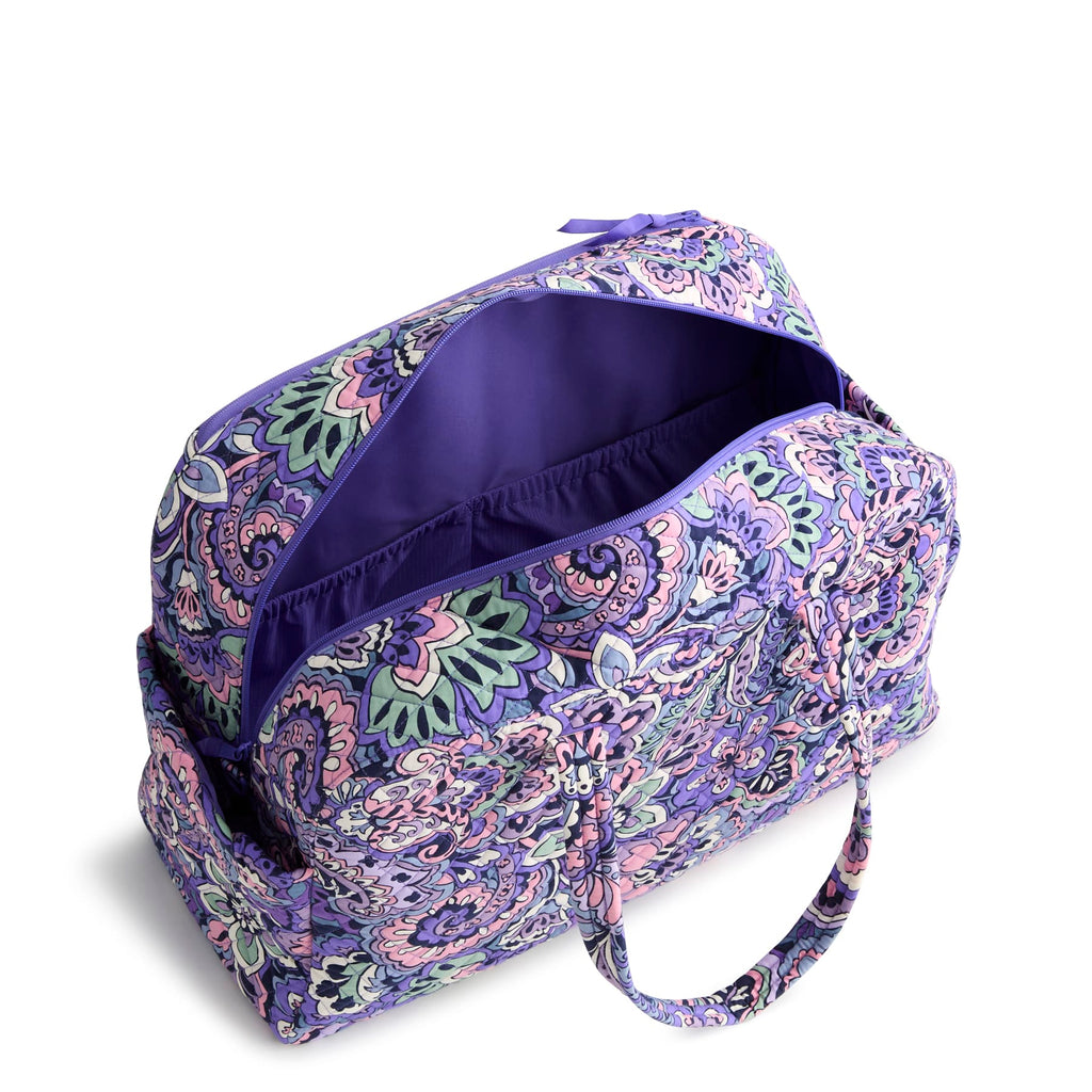 Large Weekender Travel Bag - Floral Swirls