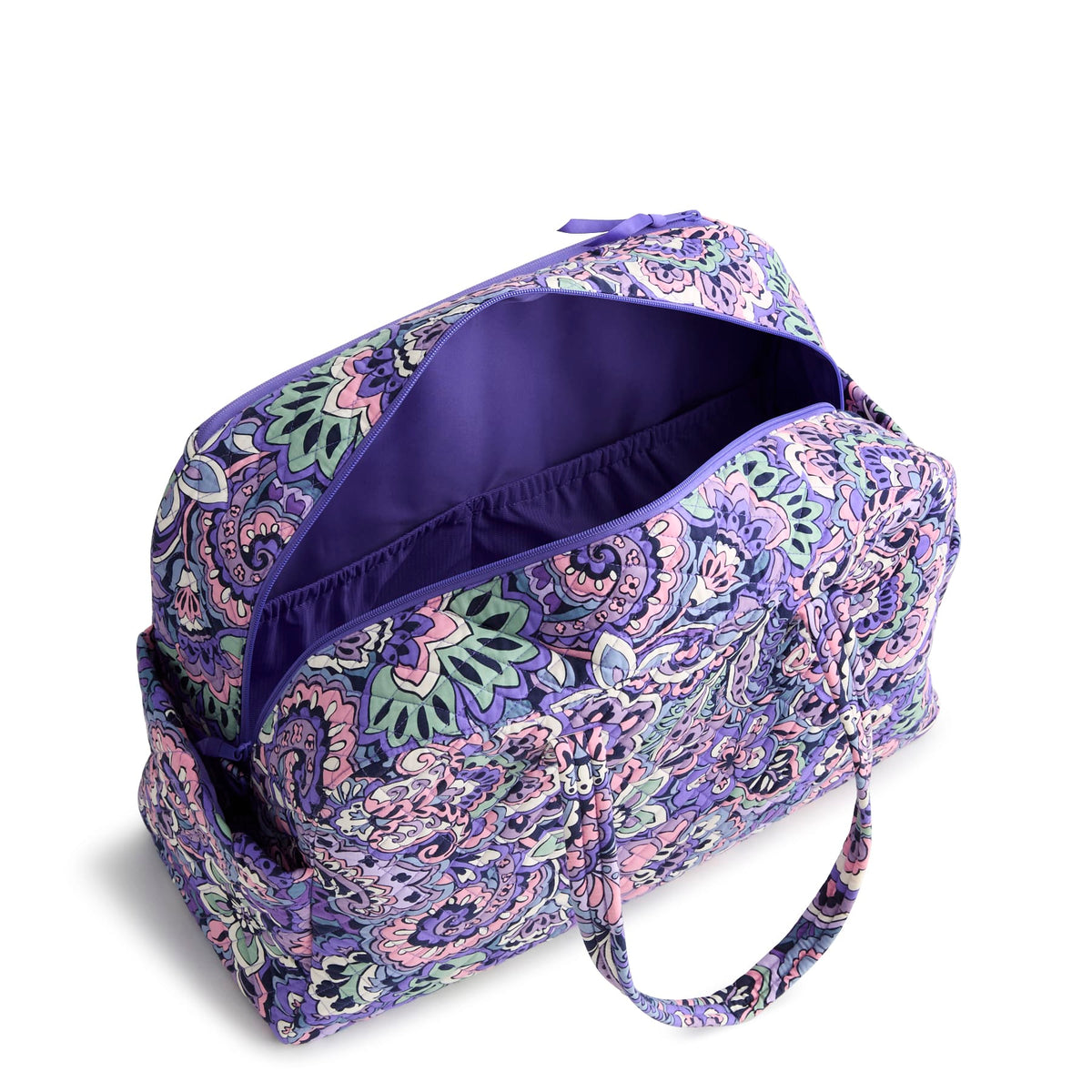 Large Weekender Travel Bag - Floral Swirls