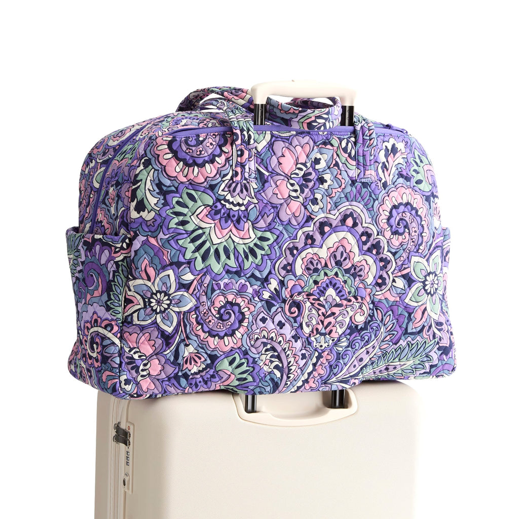 Large Weekender Travel Bag - Floral Swirls