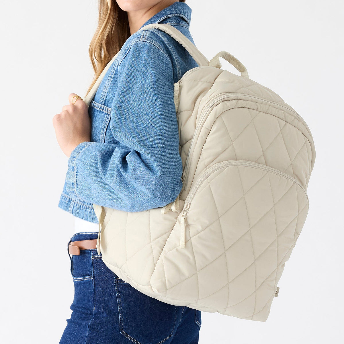 Essential Large Backpack - Pumice Stone