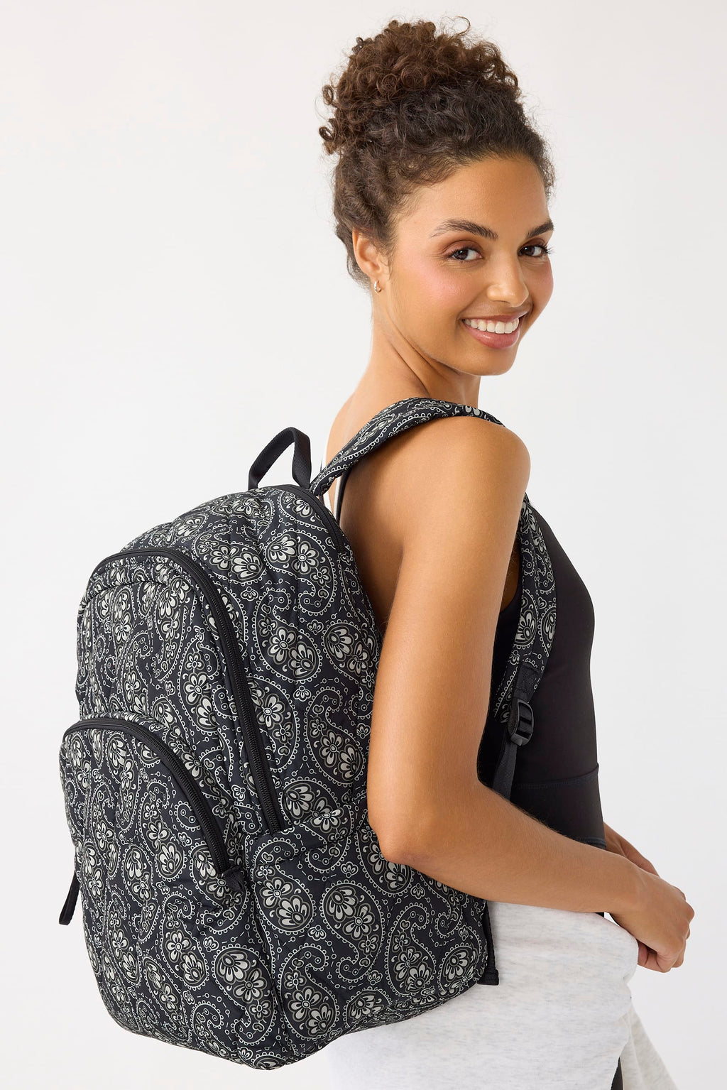 Essential Large Backpack - Circular Paisley