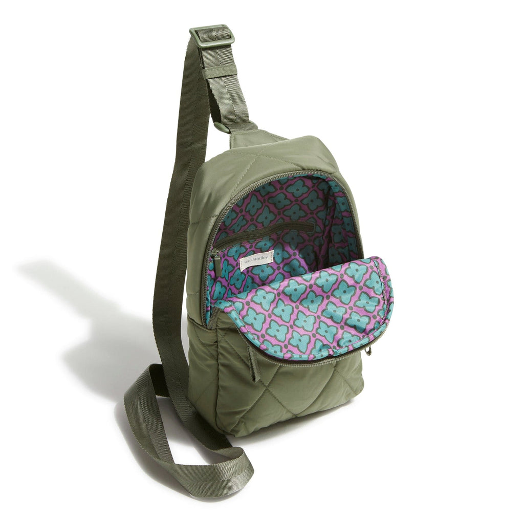 Essential Sling Backpack - Deep Lichen Green