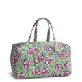Large Travel Duffel - Reflecting Lily Pads