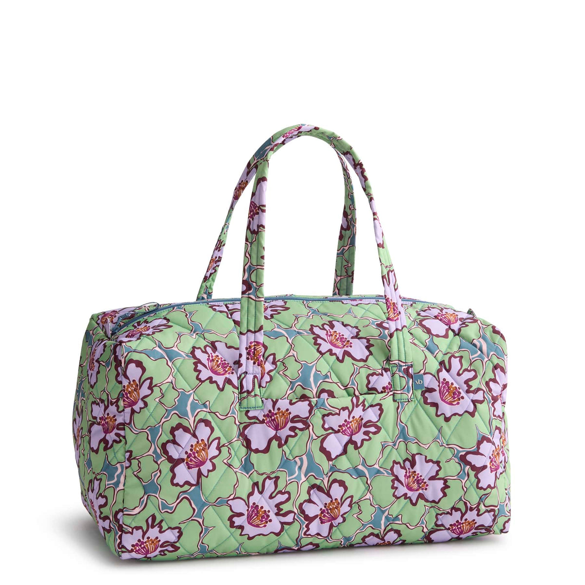 Large Travel Duffel - Reflecting Lily Pads