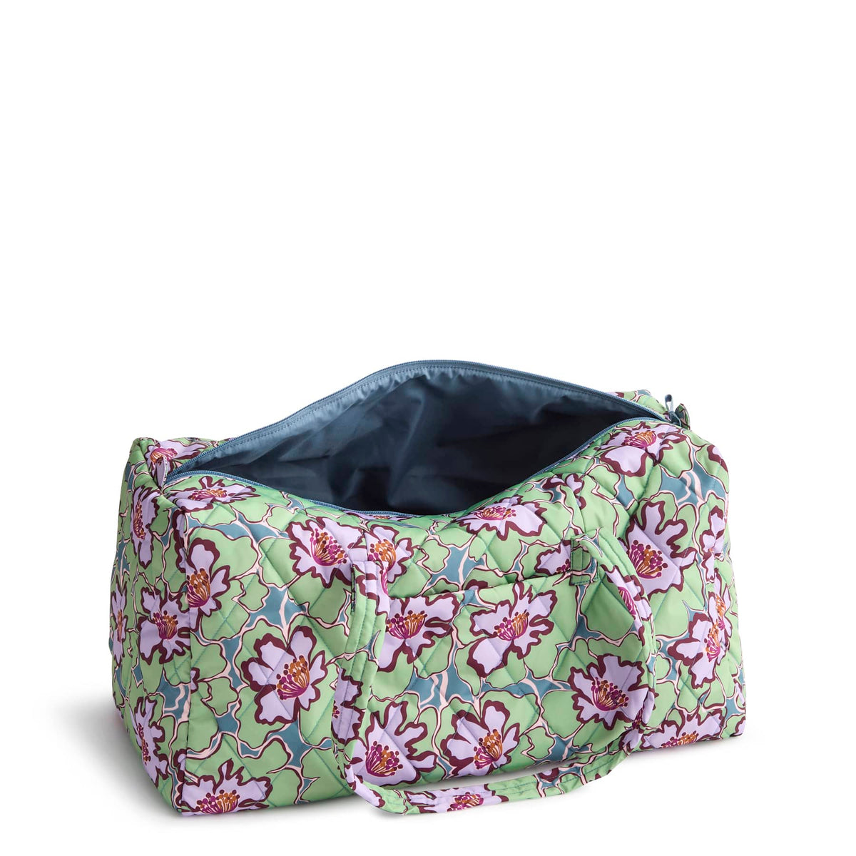 Large Travel Duffel - Reflecting Lily Pads