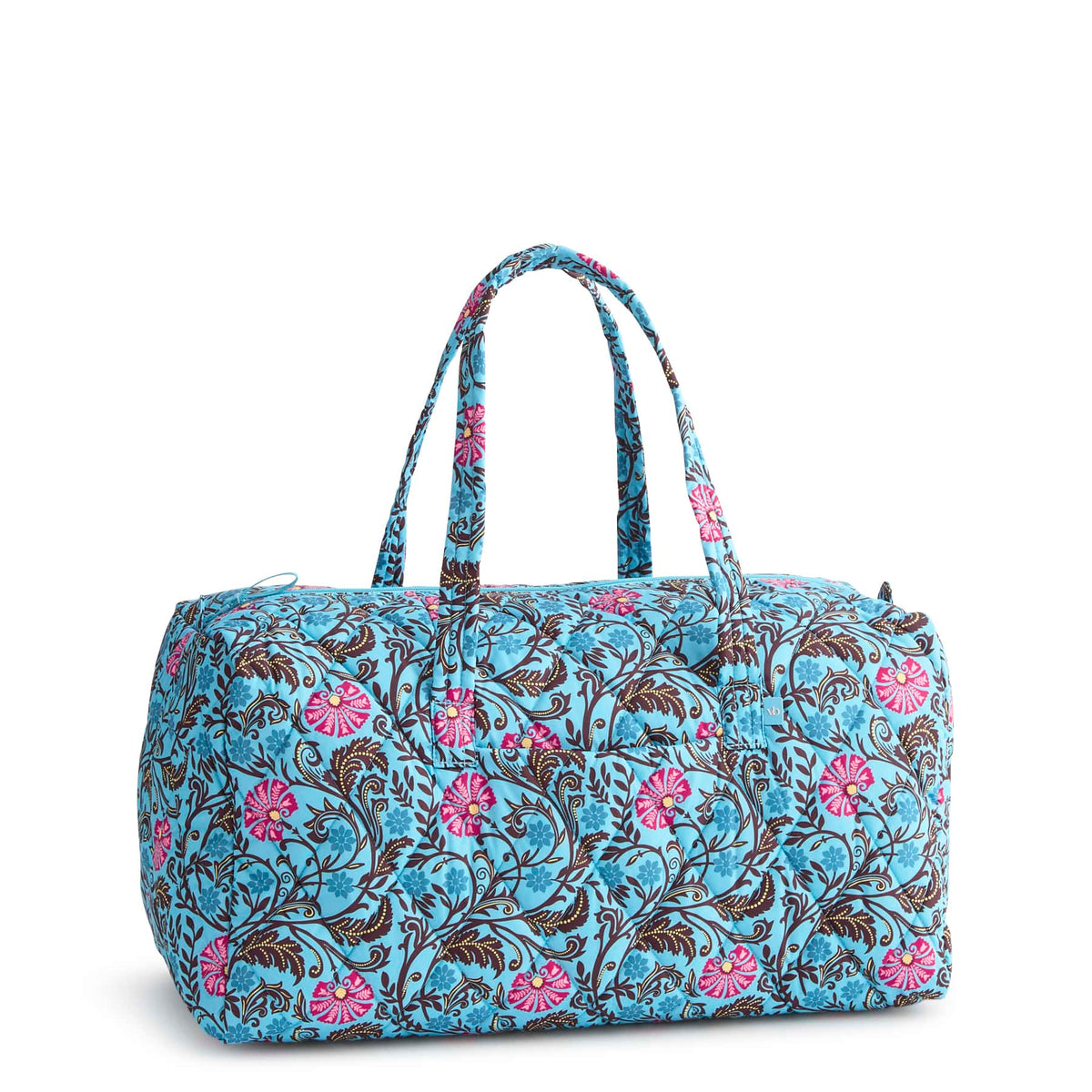 Large Travel Duffel - Posy Scrolls