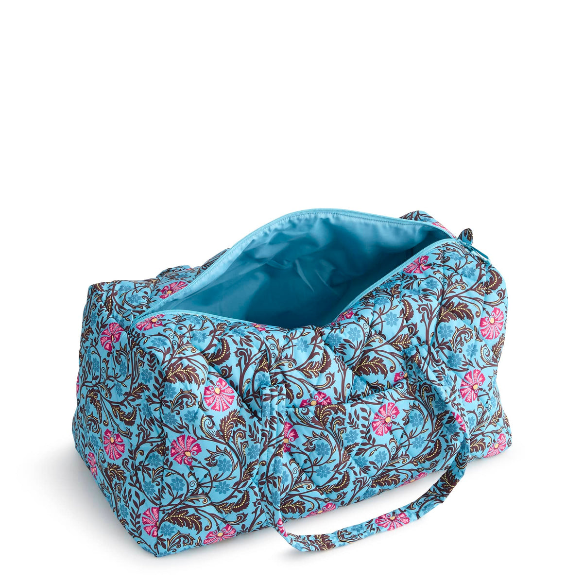 Large Travel Duffel - Posy Scrolls