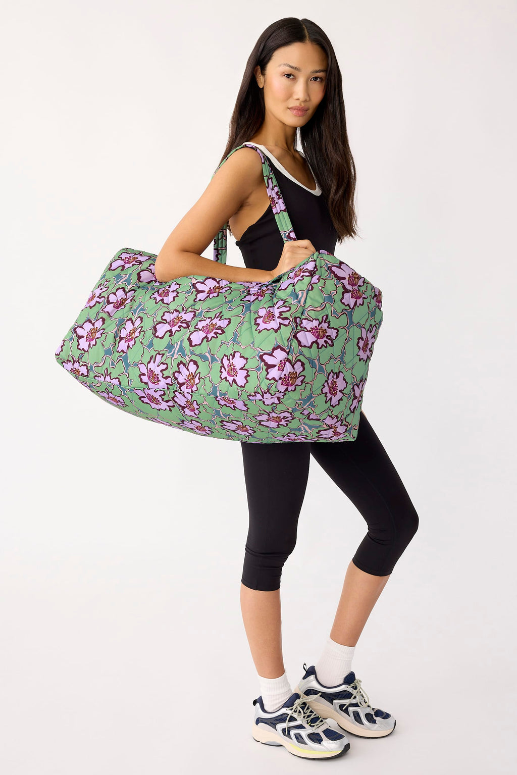 XL Travel Duffel - Reflecting Lily Pads