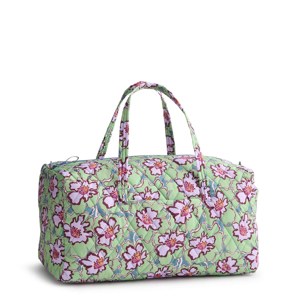 XL Travel Duffel - Reflecting Lily Pads