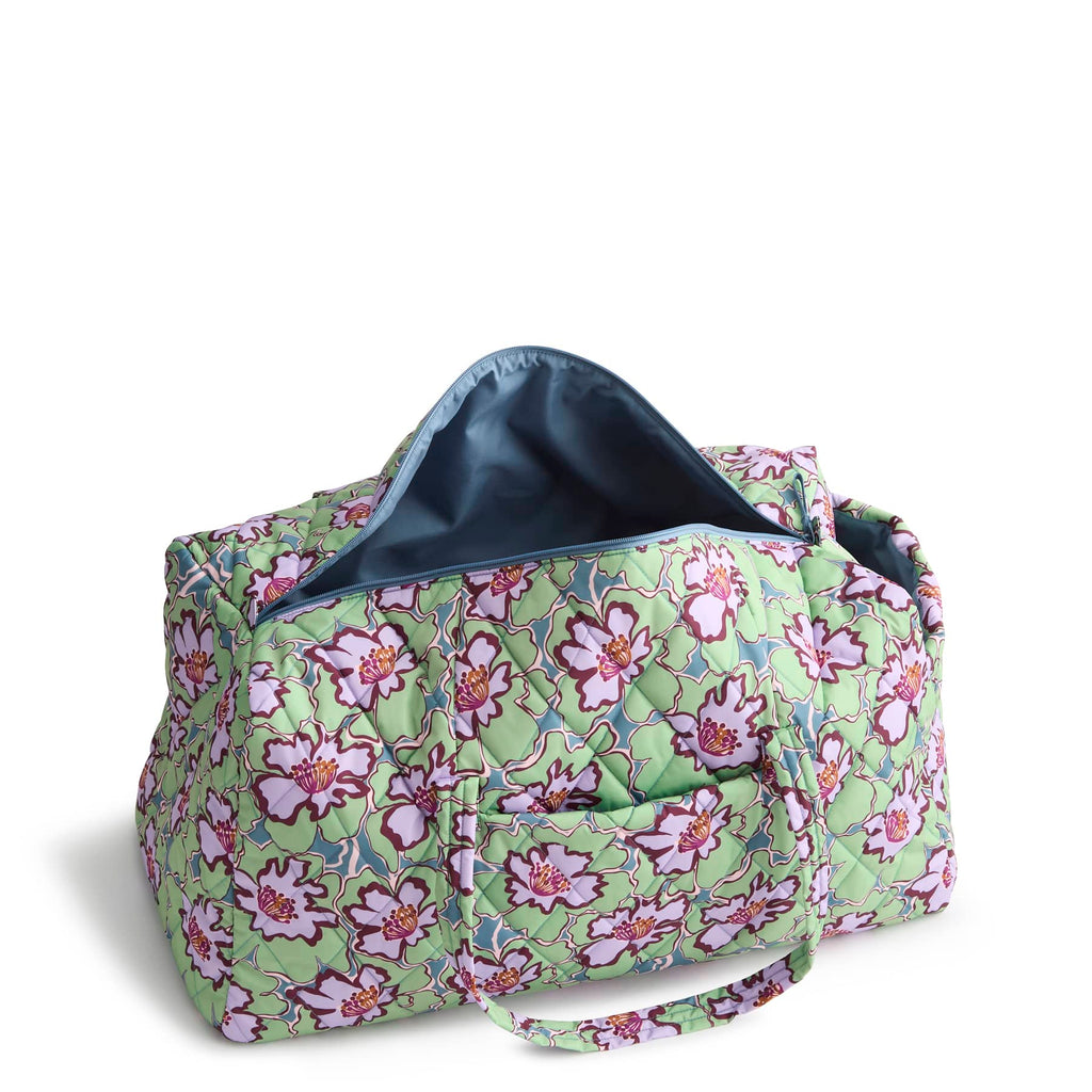 XL Travel Duffel - Reflecting Lily Pads