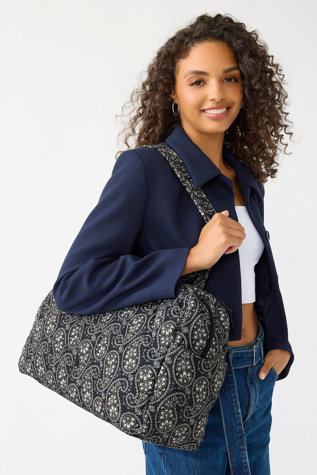 Weekender Travel Bag - Circular Paisley