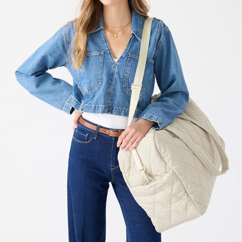 Large Weekender Travel Bag - Pumice Stone