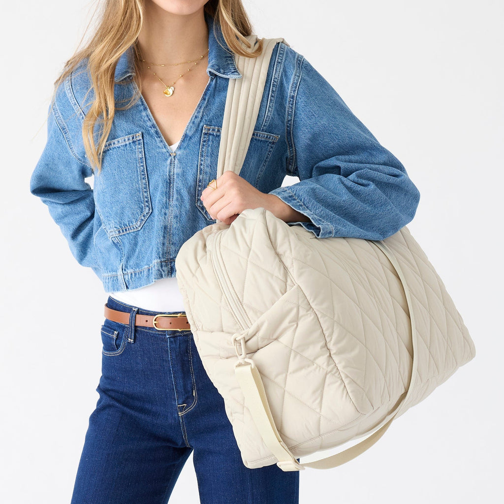 Large Weekender Travel Bag - Pumice Stone