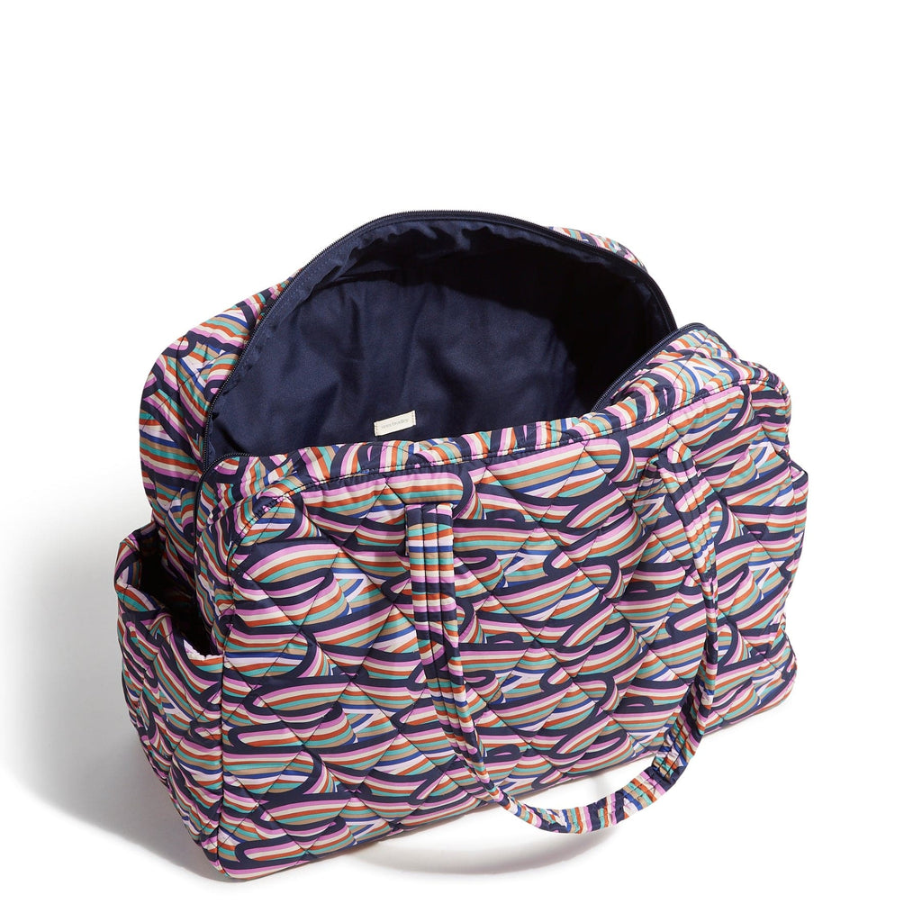 Large Weekender Travel Bag - Retro Ribbons