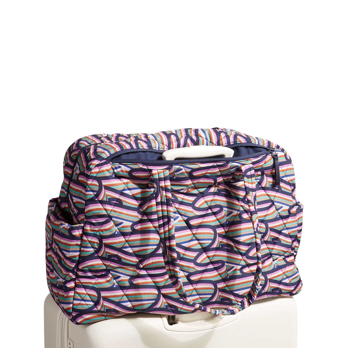 Large Weekender Travel Bag - Retro Ribbons