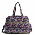 Large Weekender Travel Bag - Retro Ribbons