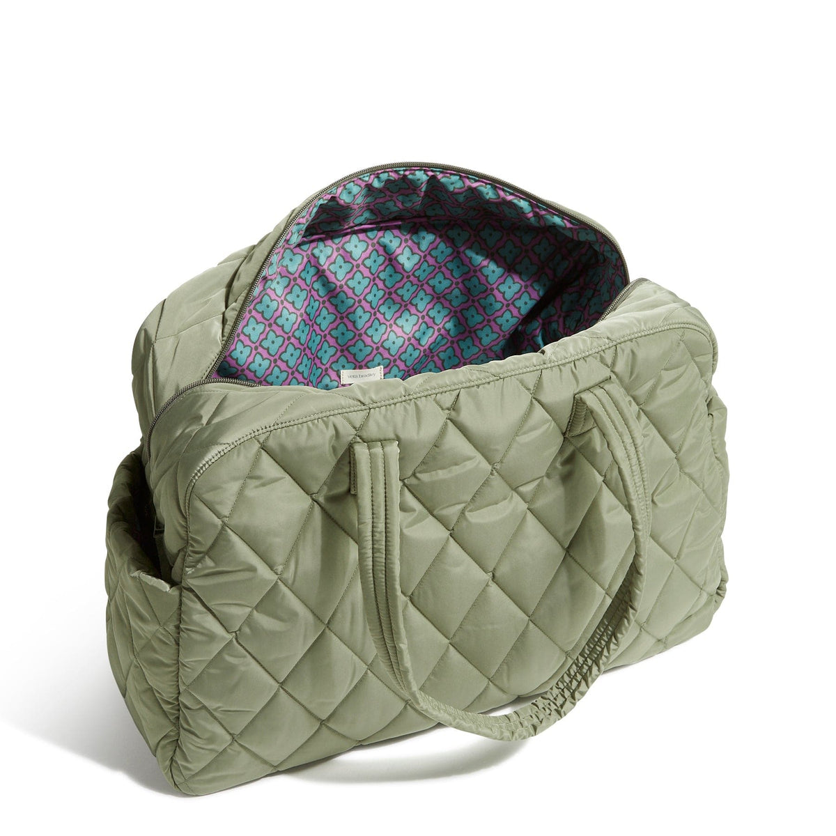 Large Weekender Travel Bag - Deep Lichen Green