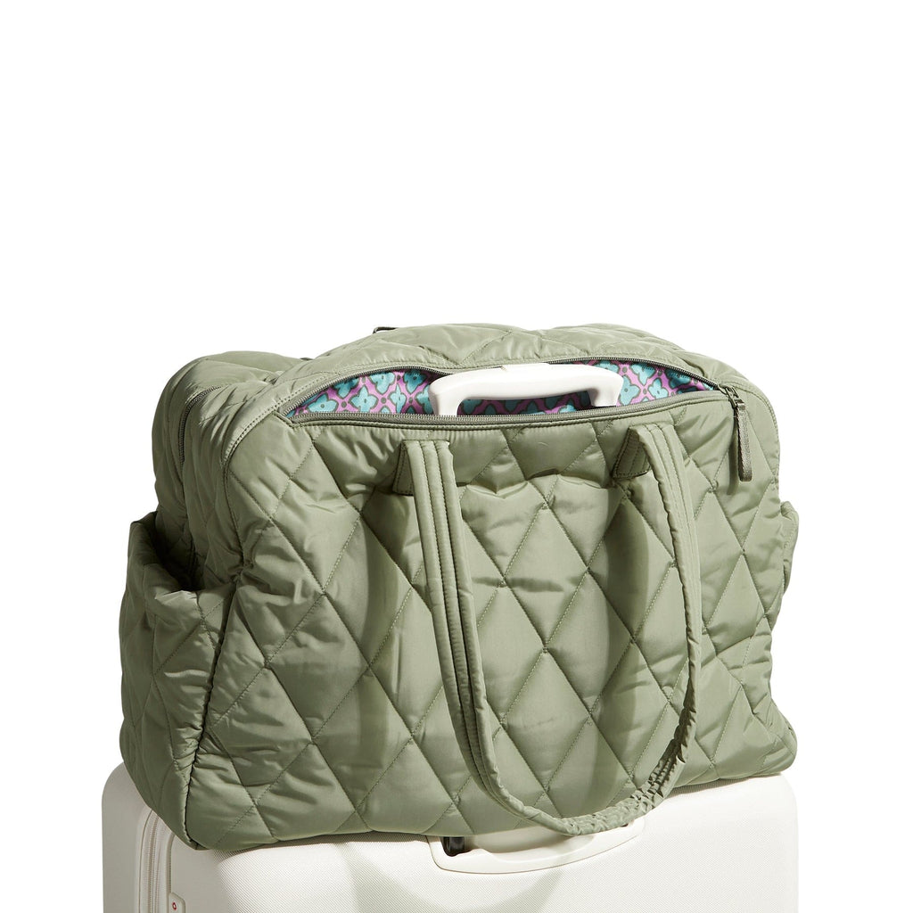 Large Weekender Travel Bag - Deep Lichen Green