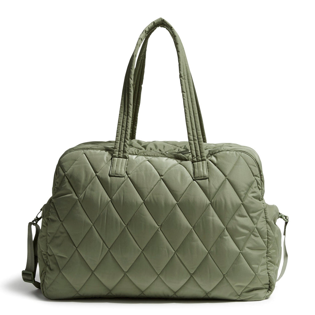 Large Weekender Travel Bag - Deep Lichen Green