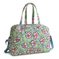 Large Weekender Travel Bag - Reflecting Lily Pads