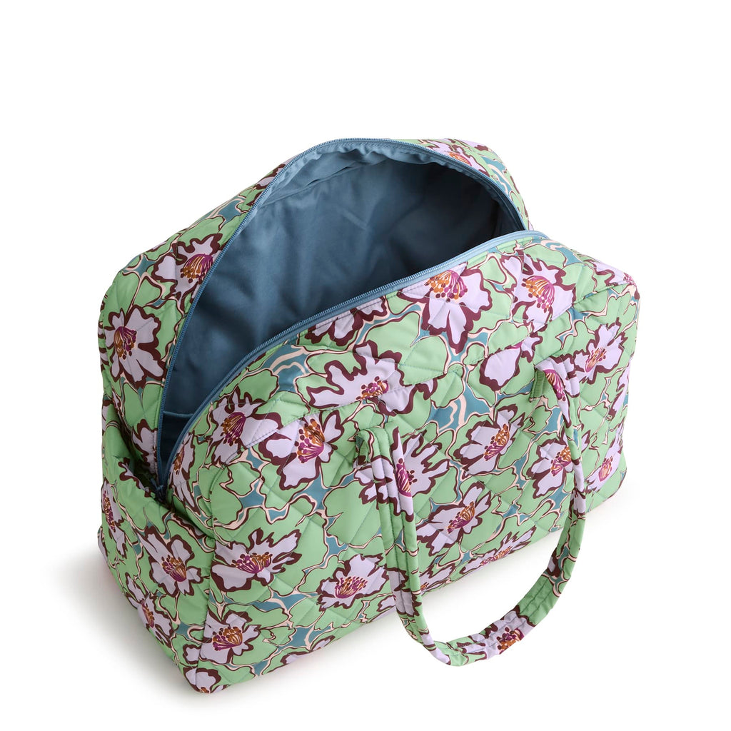 Large Weekender Travel Bag - Reflecting Lily Pads