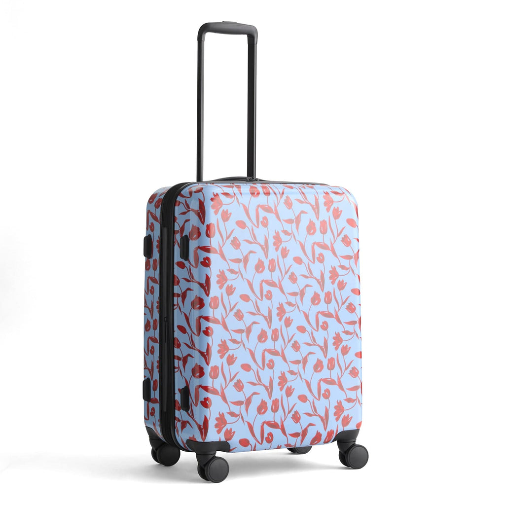 Large Hardside Spinner - Floating Tulips