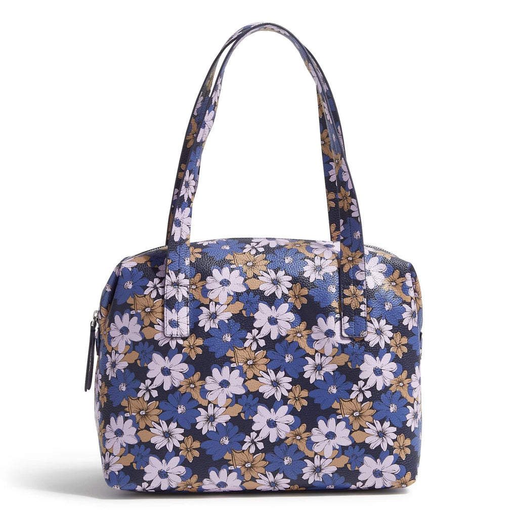 Slouchy Satchel - Trellis Floral