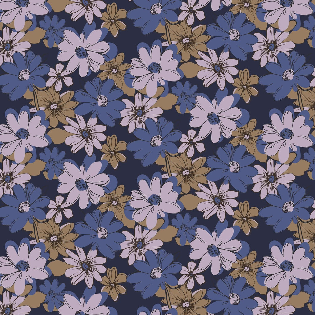 Slouchy Satchel - Trellis Floral