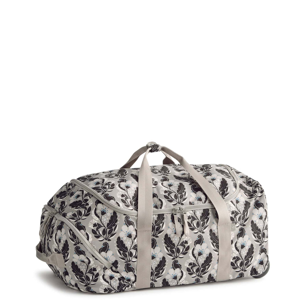 Wheeled Carry-On - Stamped Irises
