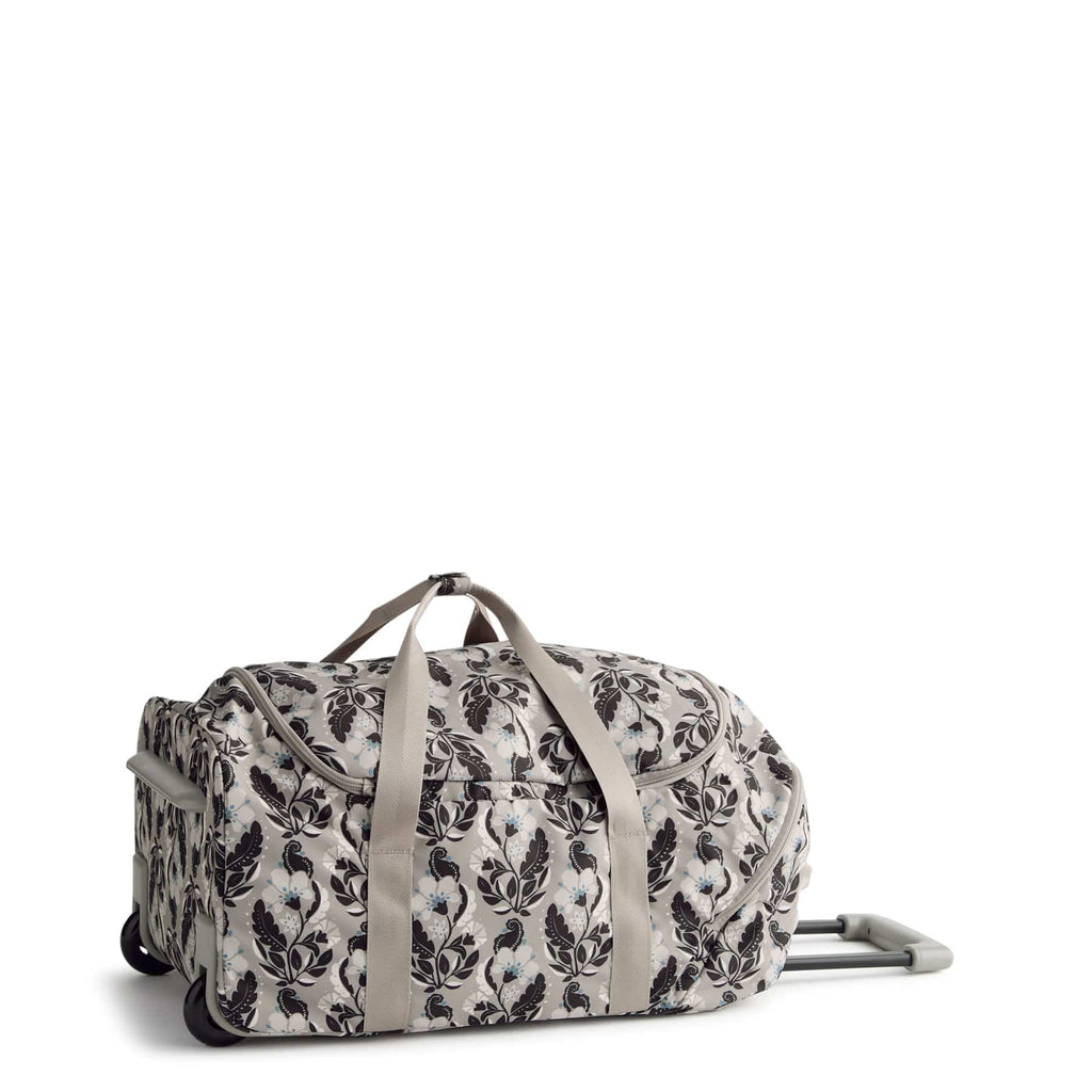 Wheeled Carry-On - Stamped Irises